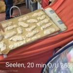 schwäbische Seelen mit Salz und Kümmel